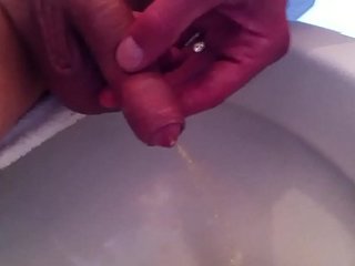 A Smooth Stream of Golden Water by my Boy´s lovely deadfucked Cock