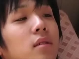 Sexy Japanese Boy Wanks and Cums