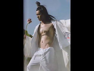 The slideshow of male chinese nude models